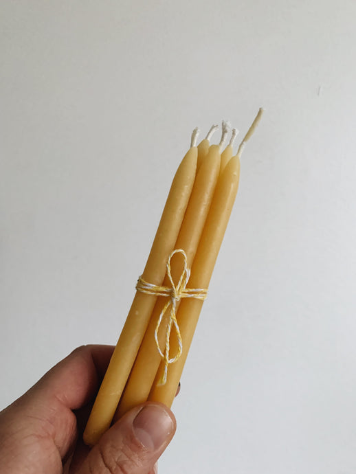 Mini Beeswax Candles