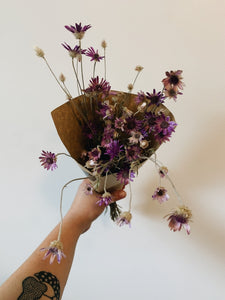 Dried Paper Flowers